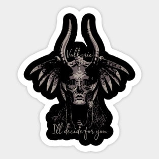 Valkyrie Sticker